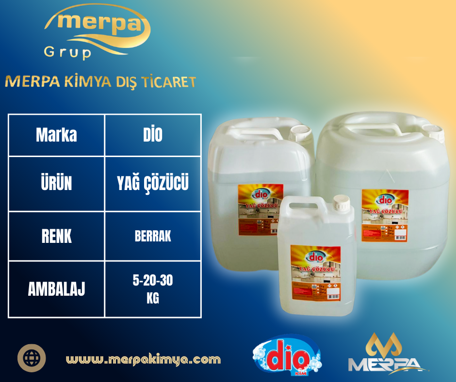 DİO YAĞ ÇÖZÜCÜ
